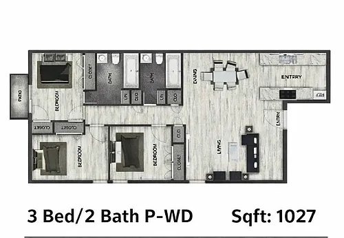 Floor plan 1019