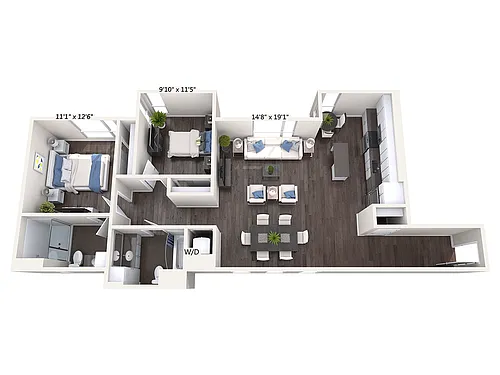 Floor plan B6_1170