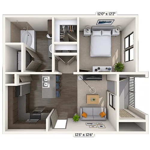 Floor plan White Oak