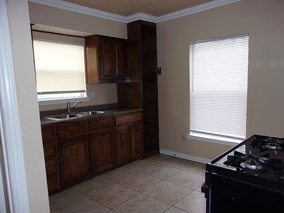 Wood cabinets
