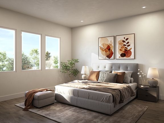 Lindstrom DSLD Homes Floorplan Primary Bedroom Rendering