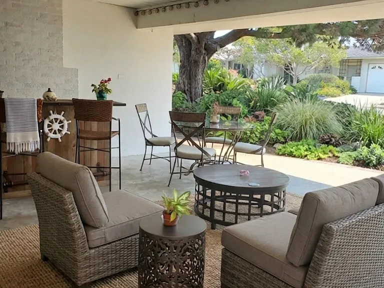 2-car carport, that is begging to be used as a covered patio because it has AMAZING bay views!
