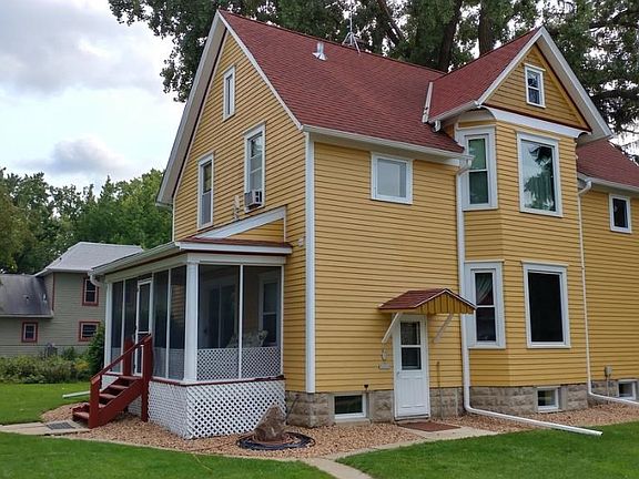 Side view of the property