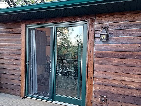 Back deck patio doors 