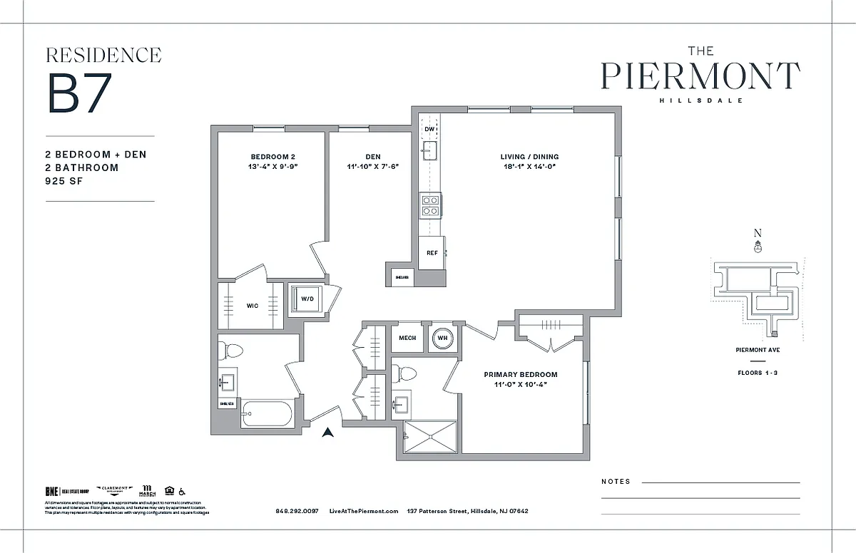 Floor plan B7