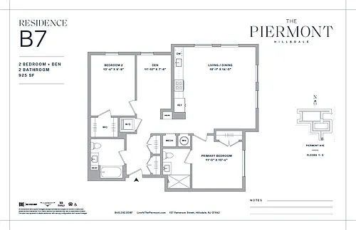 Floor plan B7