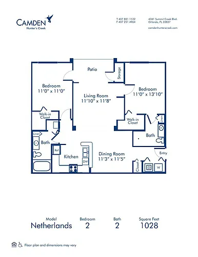 Floor plan Netherlands