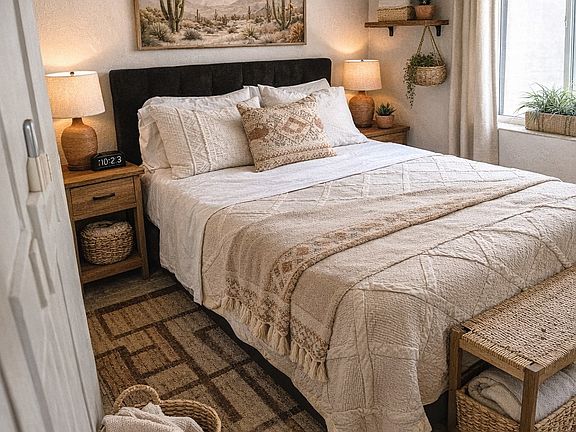 Bedroom with Large Closet