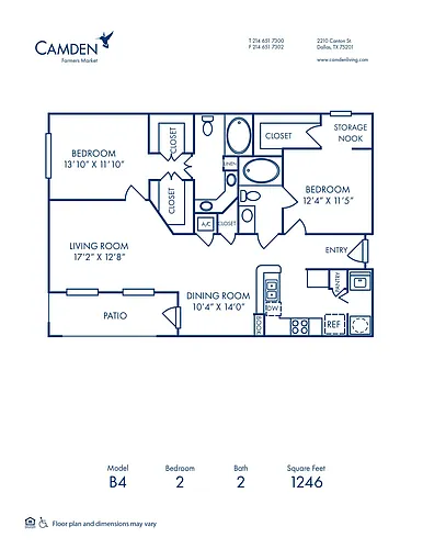 Floor plan B4