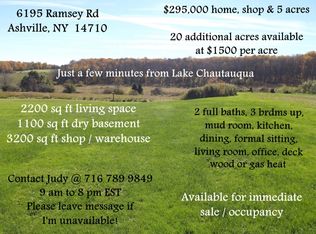 6195 Ramsey Rd, Ashville, NY 14710