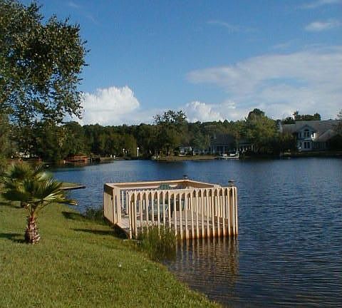 Fish from your private dock