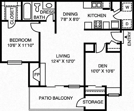 Floor plan 2A Renovation 2