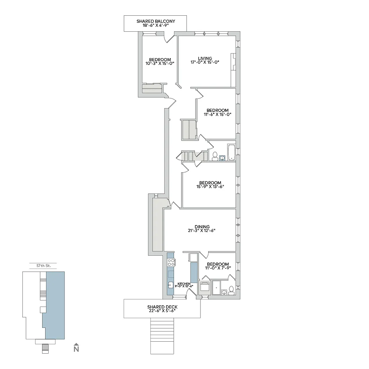 Floor plan 1415-4bA