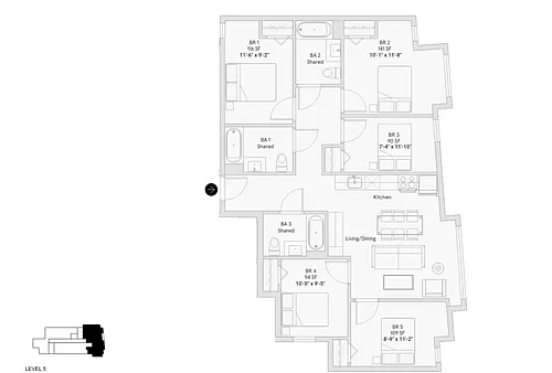 Floor plan 501