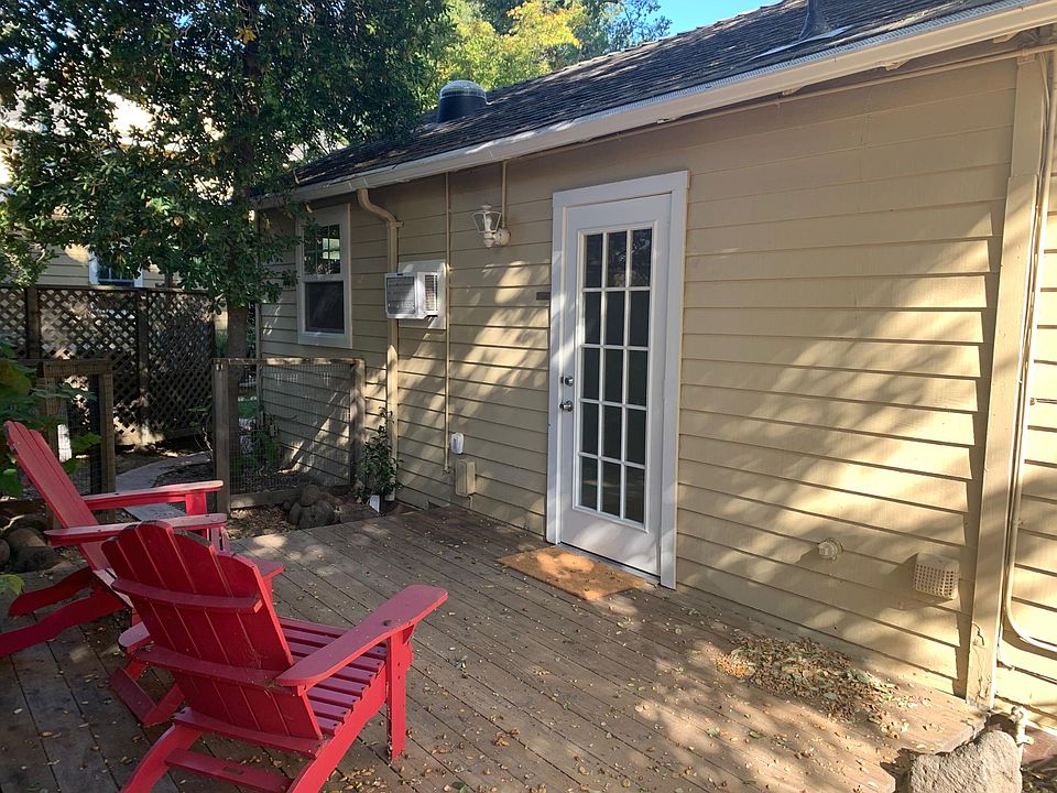 Front door and deck. Adirondack chairs included ;-)