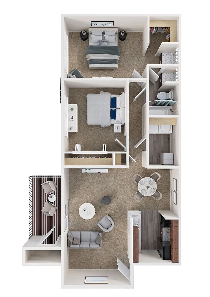 Floor plan The Martinique