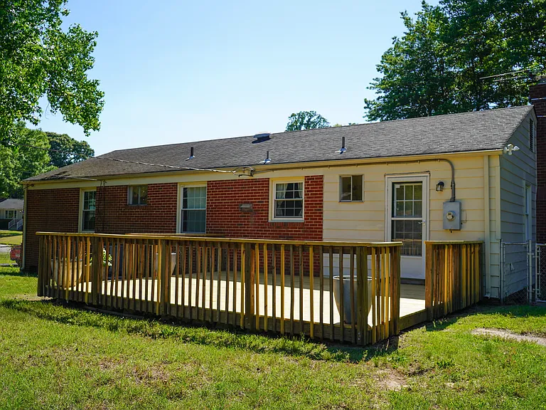 Back deck