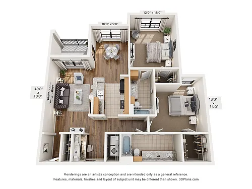 Floor plan Plantation