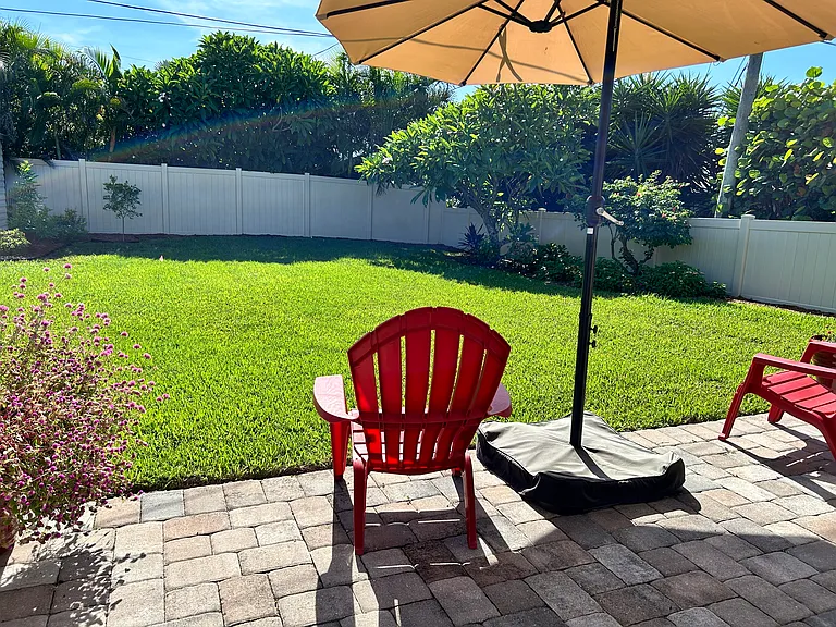Fenced Backyard