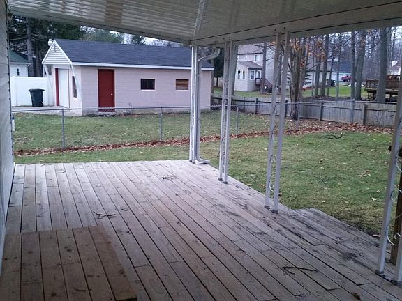 Covered Back Deck