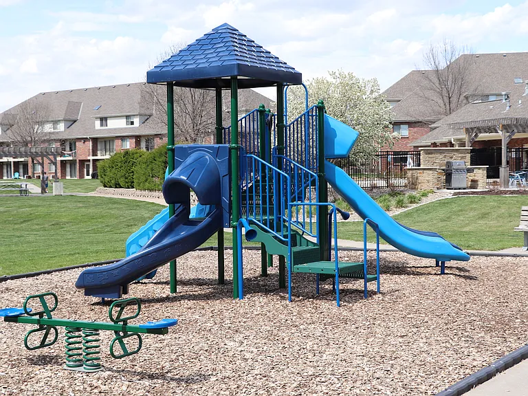 Our community features a family-friendly playground area for all ages to enjoy.