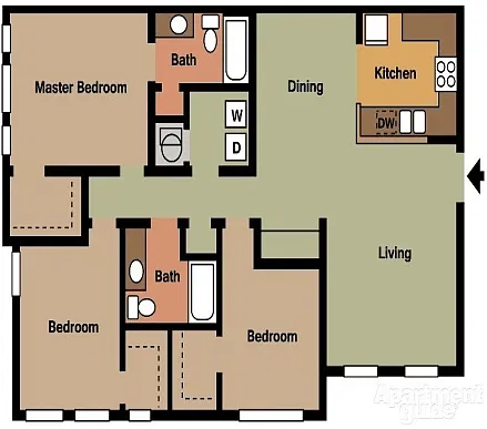 Floor plan 3X2