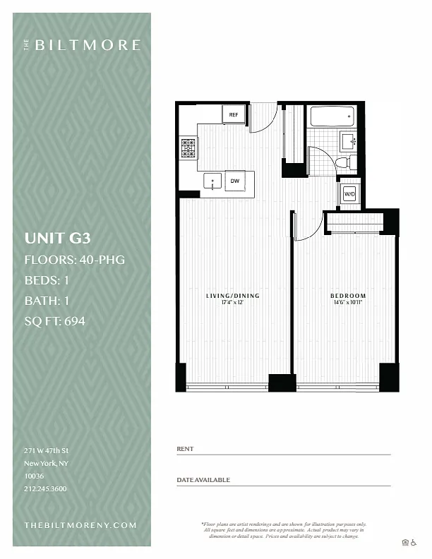 Floor plan 1b1b