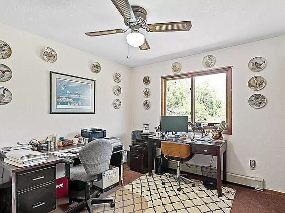 Upper level, Bedroom 2. Home is unfurnished.