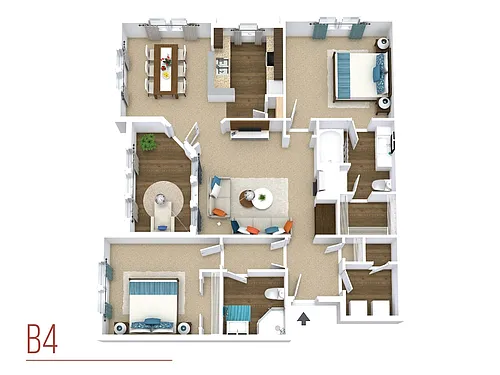 Floor plan B4