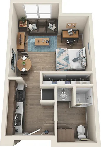 Floor plan OHP Towers S1
