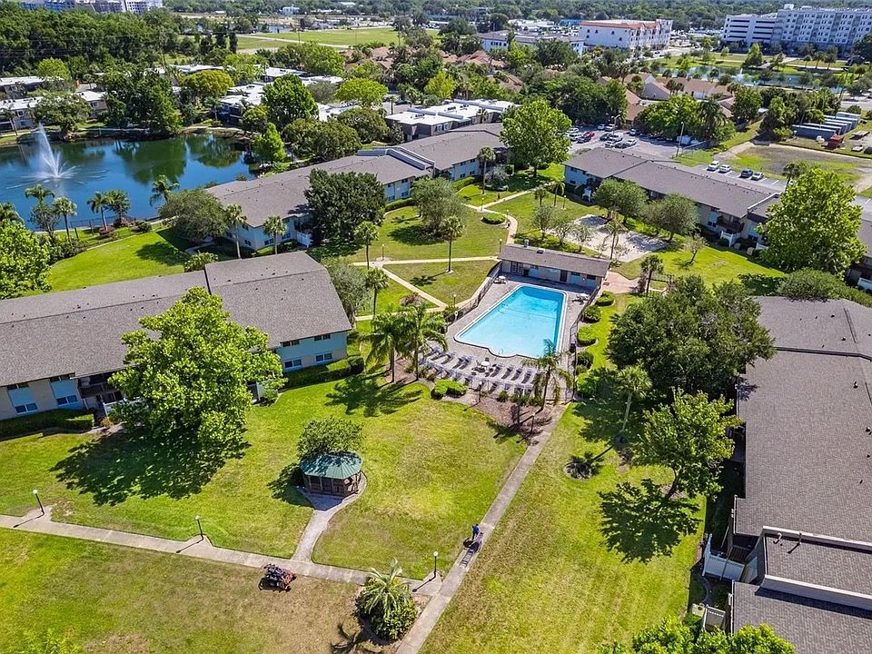 Sky view of community grounds