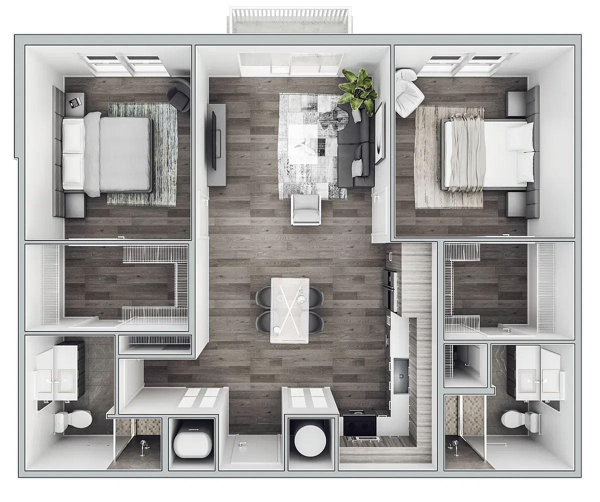 Floor plan B1