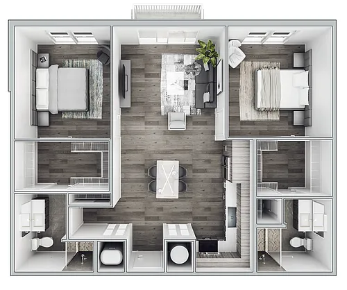 Floor plan B1