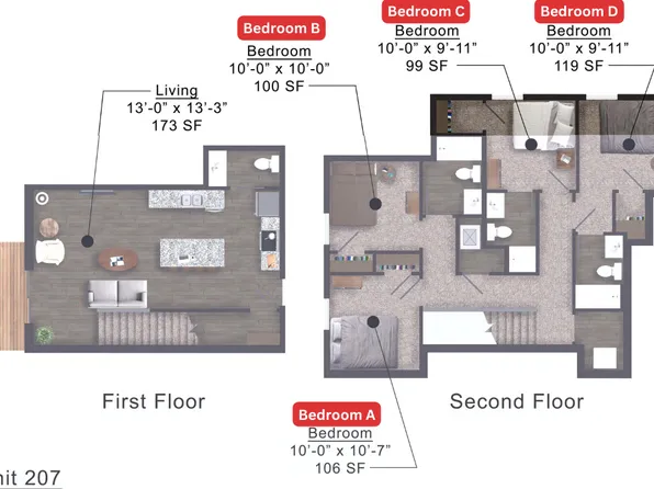 West Street Lofts, 2811 West St #A, Ames, IA 50014