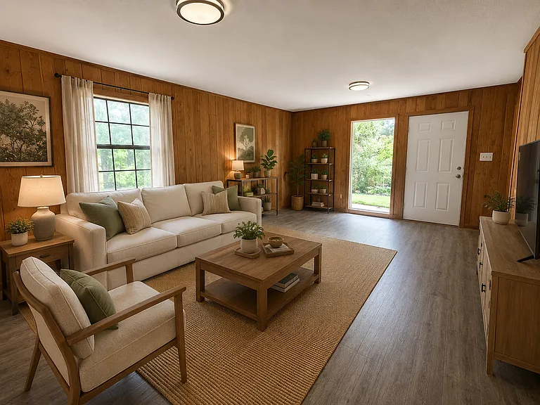 Living Room - Staged