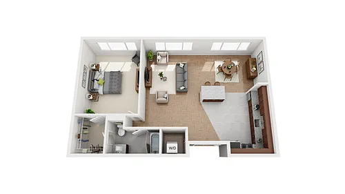 Floor plan The Caroline