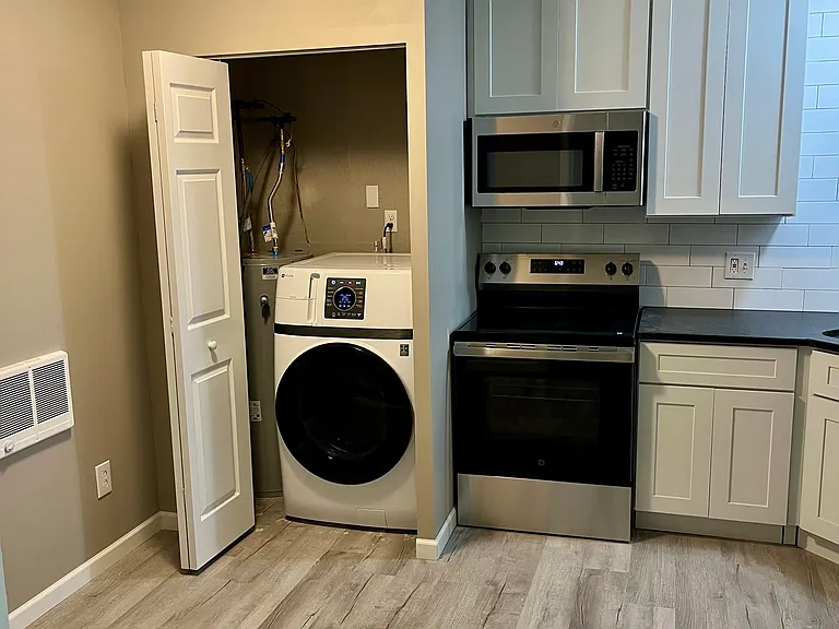 In-unit laundry