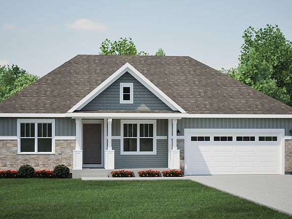 The Charleston - Counrty Cottage Elevation