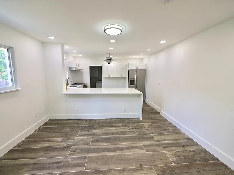 dining room and kitchen