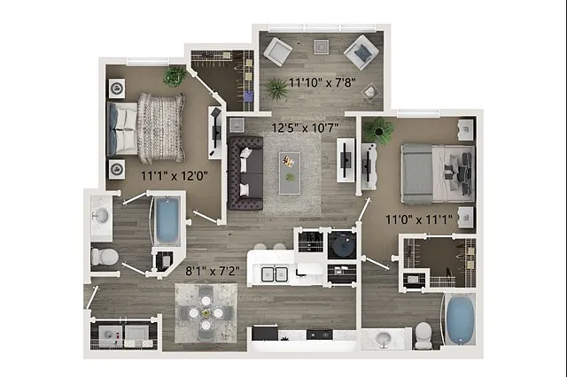 Floor plan B2