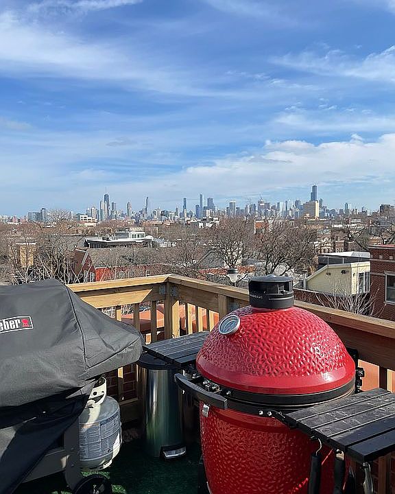 Rooftop deck