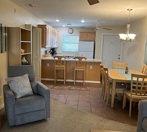 Living room, Dining to kitchen