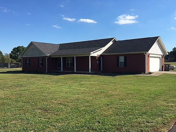 Covered porch & Dble garage