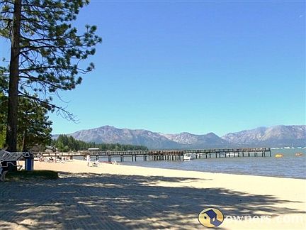 Lakeland Village resort beach