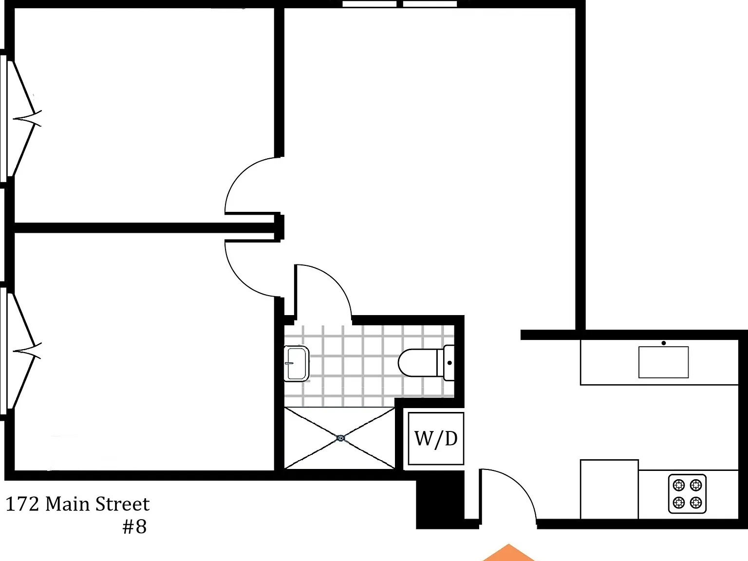2 bed, 650 sqft, $3,200 — Photo 3