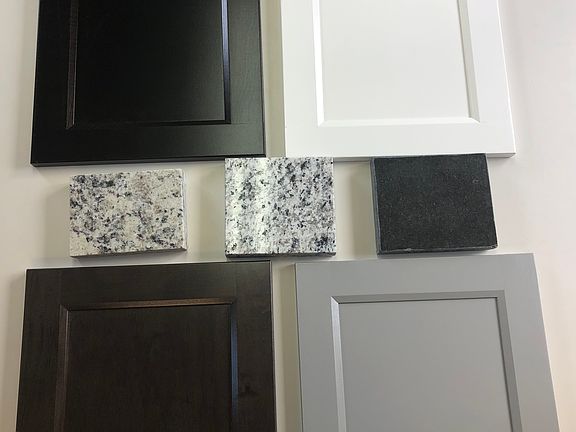 Cabinet granite samples