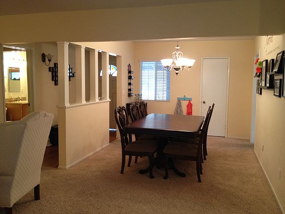 open formal dining room