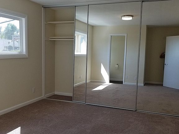 Master bedroom/ wall to wall closet hallway