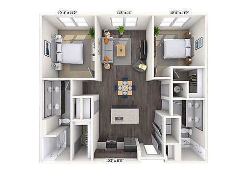 Floor plan Octave