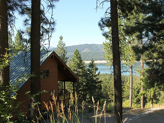 Private driveway and gated entry.